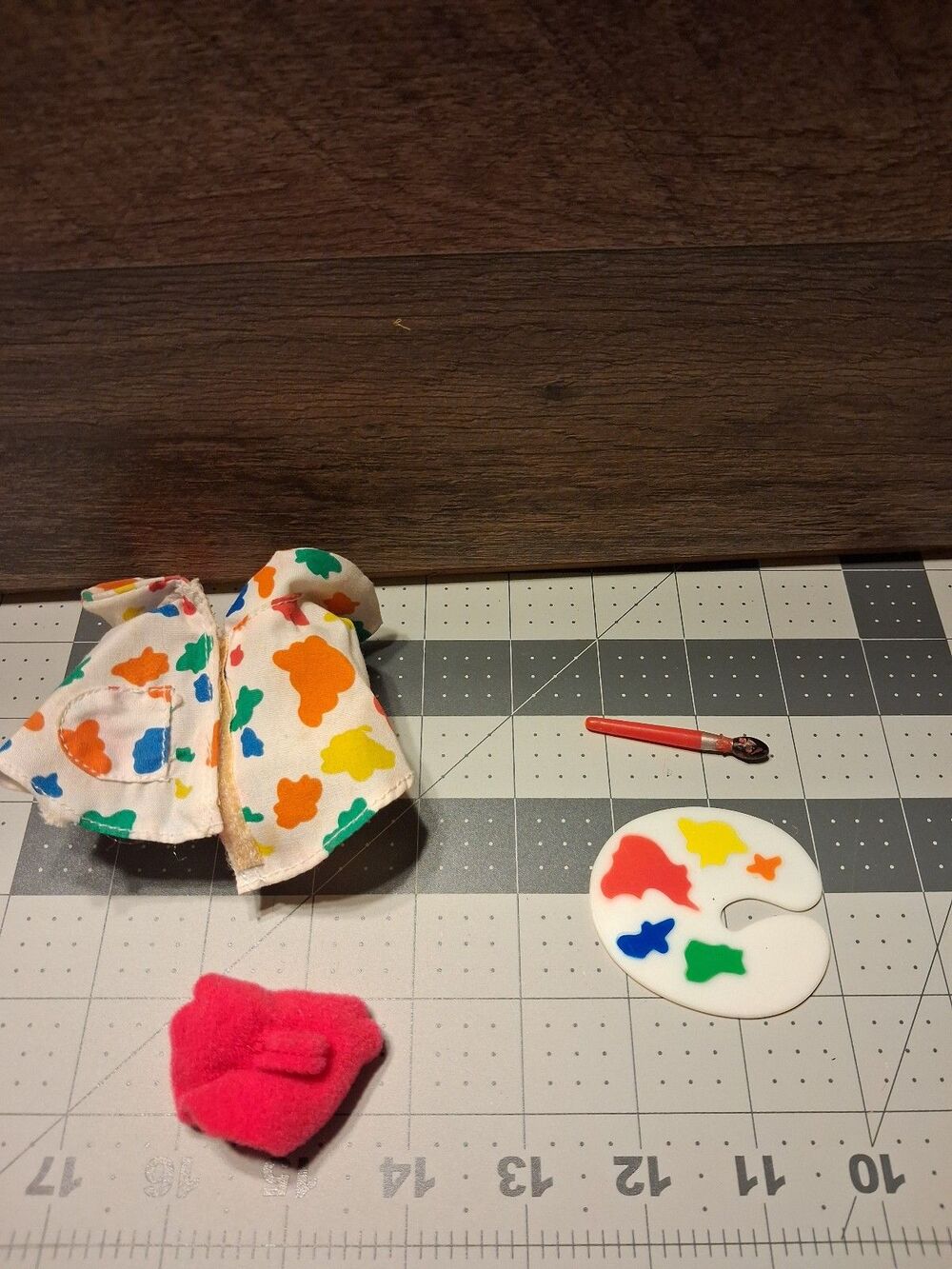 Vintage Hasbro My Little Pony Pretty as a Picture Painters Smock Hat Pallette